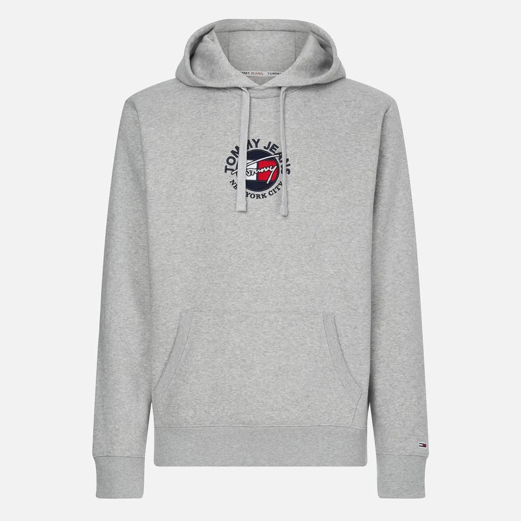 商品Tommy Hilfiger|Tommy Jeans Men's Timeless 2 Pullover Hoodie - Light Grey Heather,价格¥324,第1张图片