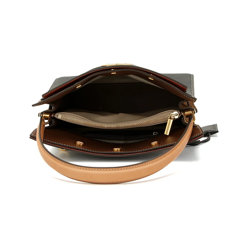 TORY BURCH Lee Radziwill Double哑光高级精致 牛皮 单肩斜挎手提包 小号 女款 黑色 商品