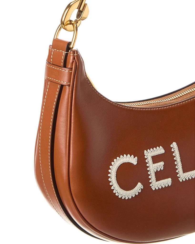 商品Celine|CELINE Ava Medium Leather Hobo Bag,价格¥13508,第3张图片详细描述