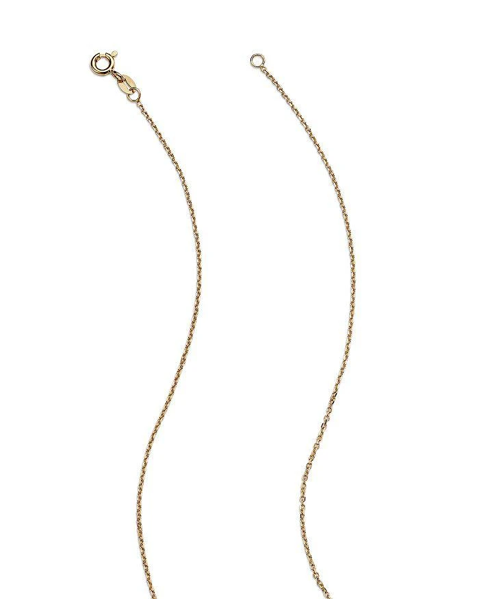 商品Bloomingdale's|Emerald Bezel Pendant Necklace in 14K Yellow Gold, 16" - Exclusive,价格¥11344,第5张图片详细描述