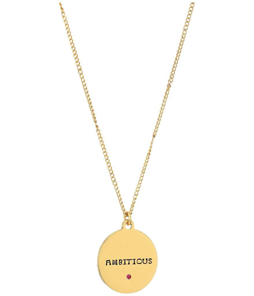 商品Kate Spade|In the Stars Capricorn Pendant Necklace,价格¥158,第4张图片详细描述