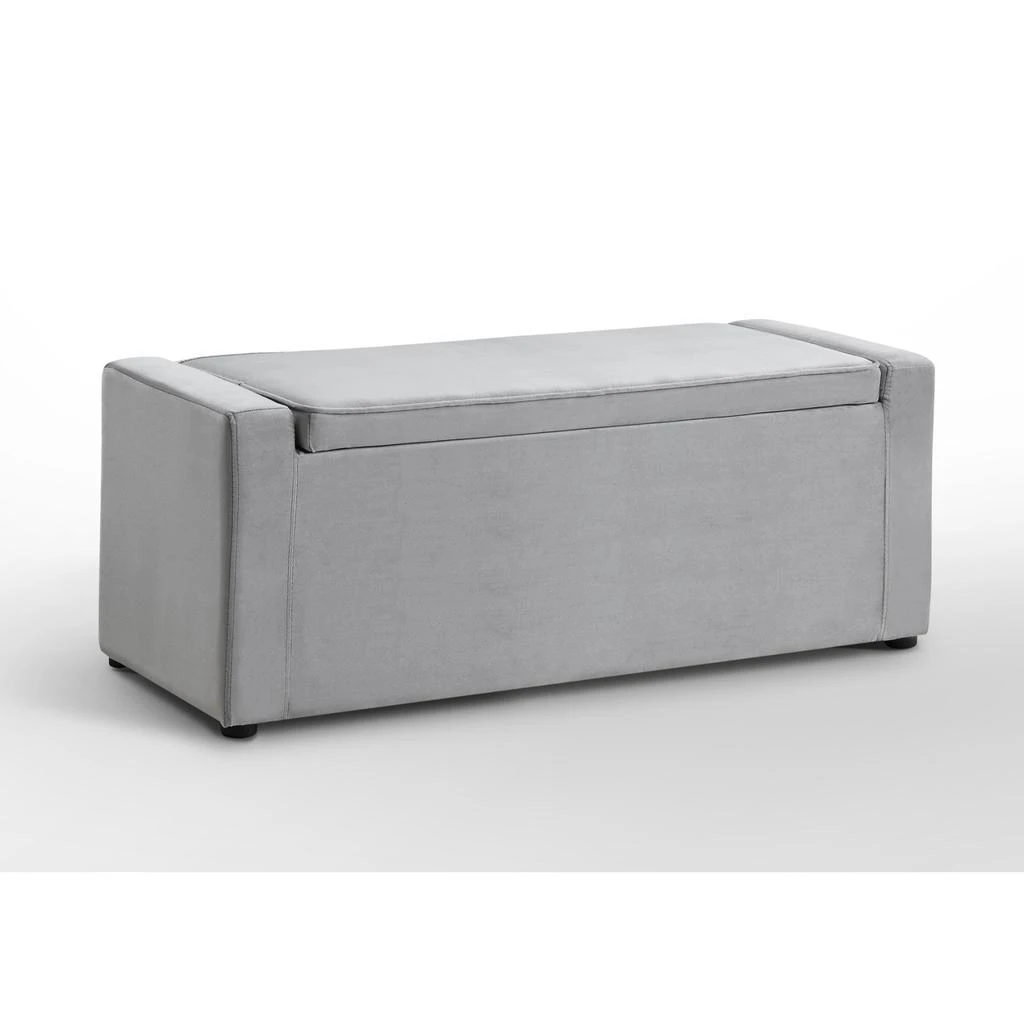 商品Inspired Home|Inspired Home Carson Storage Bench,价格¥1916,第4张图片详细描述