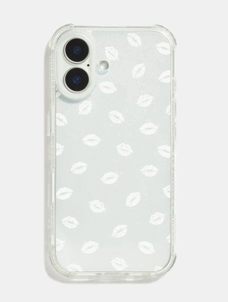 商品Skinnydip London|White Ditsy Kisses Shock iPhone Case,价格¥269,第1张图片
