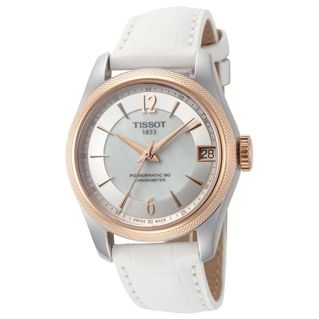 商品Tissot|天梭 宝环系列 女士机械腕表 T1082082611700,价格¥2854,第1张图片