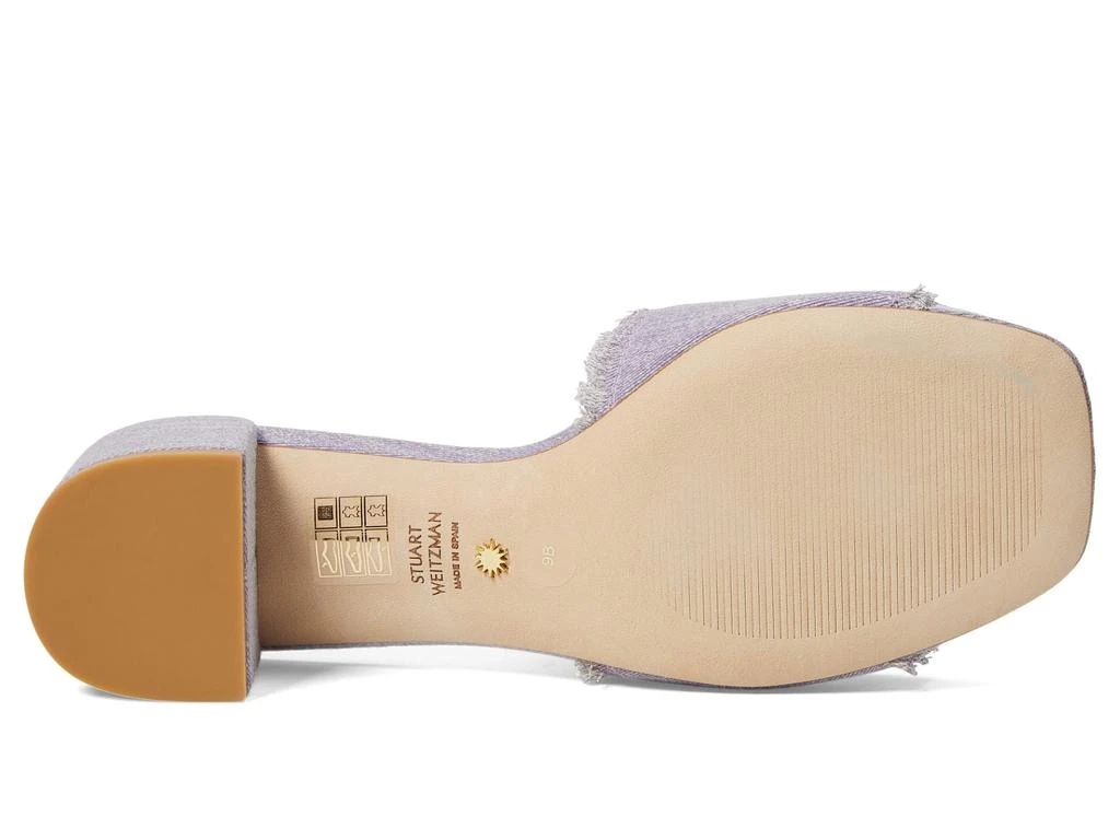 商品Stuart Weitzman|Cayman 35 Block Slide,价格¥941,第3张图片详细描述