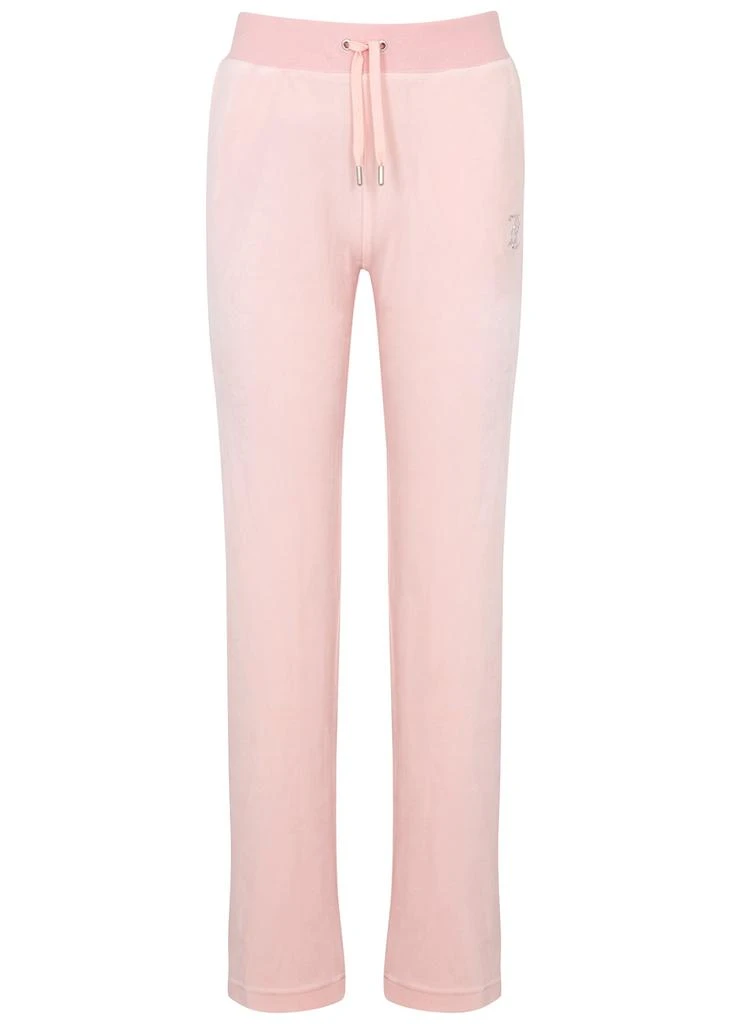 商品Juicy Couture|Del Ray logo-embellished velour sweatpants,价格¥1138,第1张图片