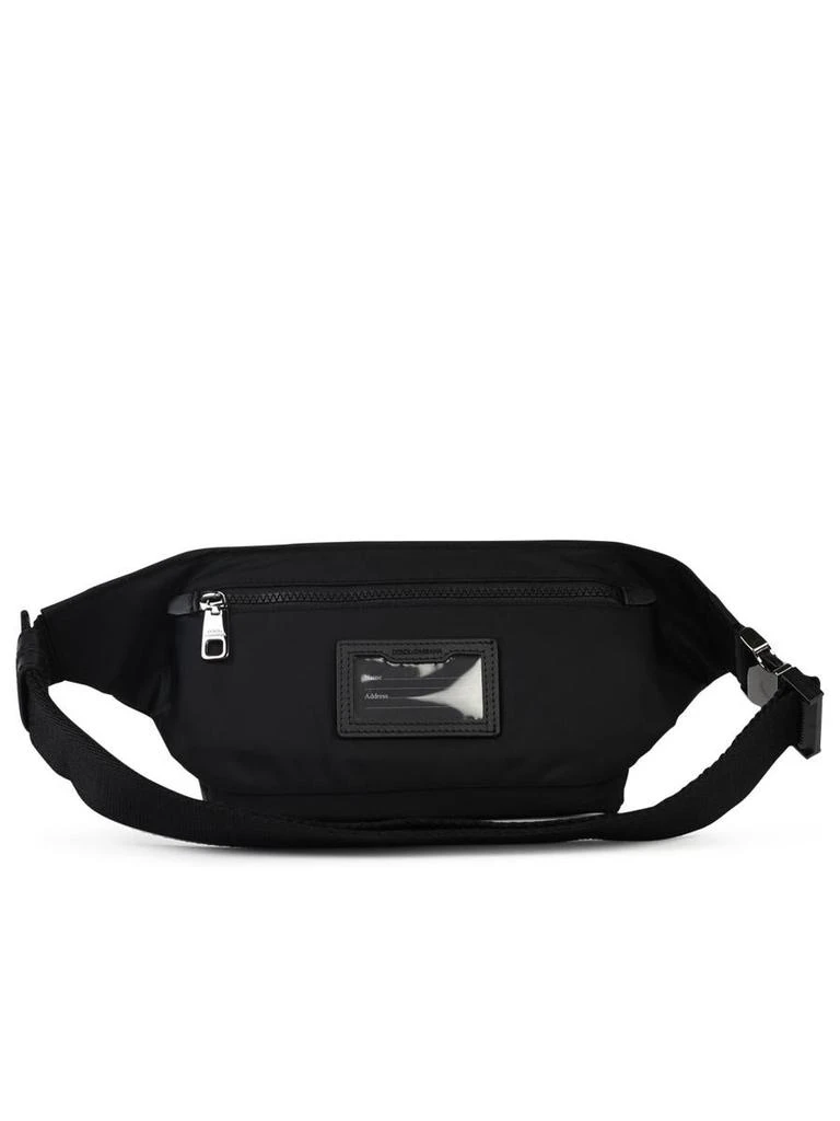商品Dolce & Gabbana|Dolce & Gabbana Small Black Nylon Fanny Pack,价格¥4927,第3张图片详细描述