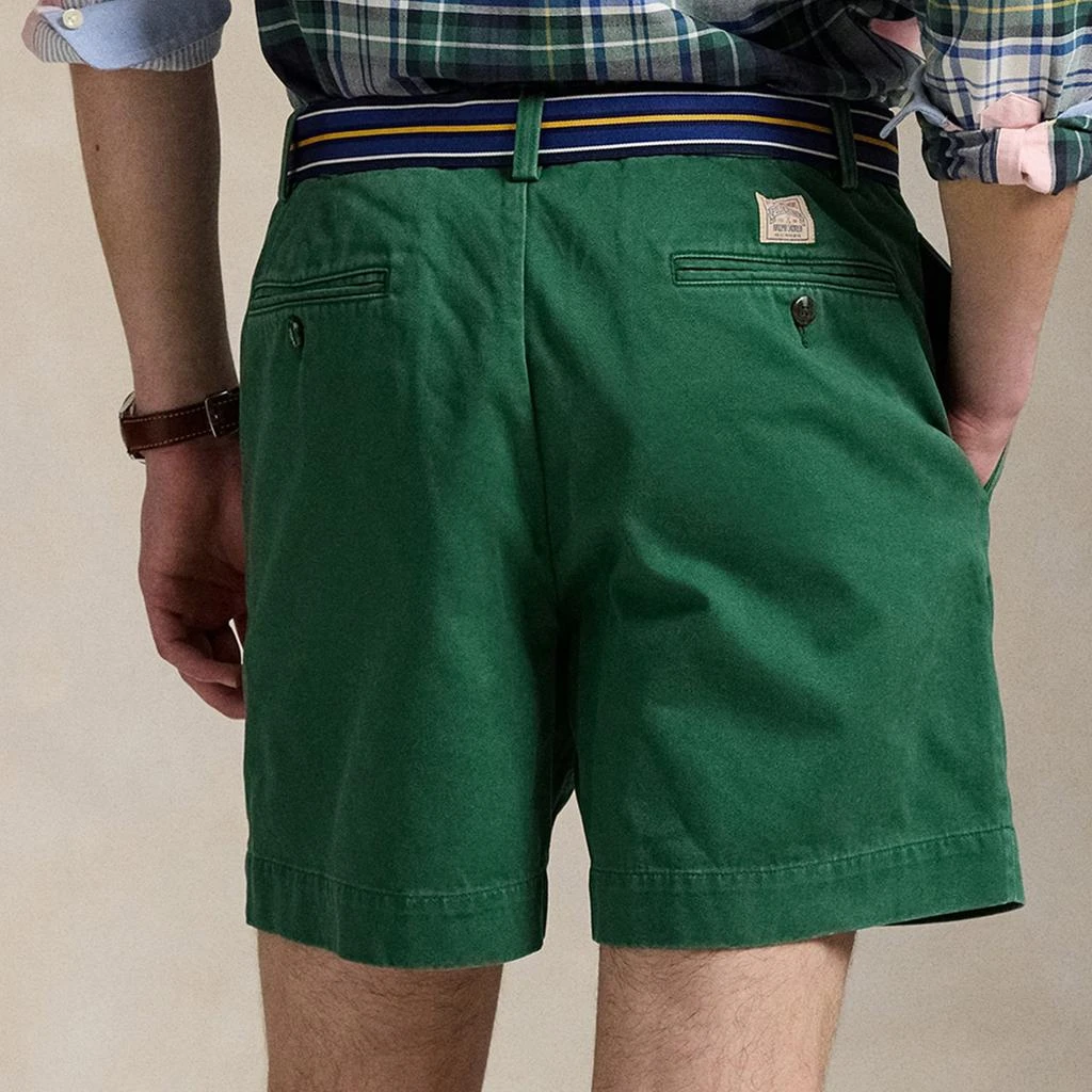 商品Ralph Lauren|Polo Ralph Lauren Cormac Pleated Cotton-Twill Shorts,价格¥1407,第2张图片详细描述