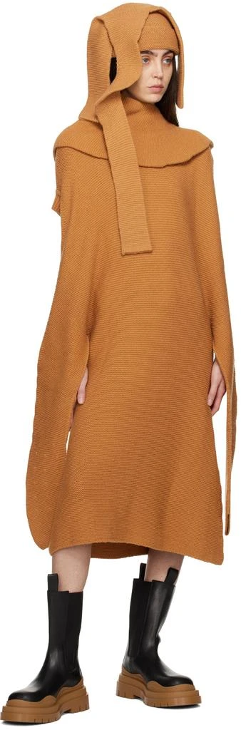 商品Issey Miyake|Tan Rhizome Midi Dress,价格¥3308,第4张图片详细描述