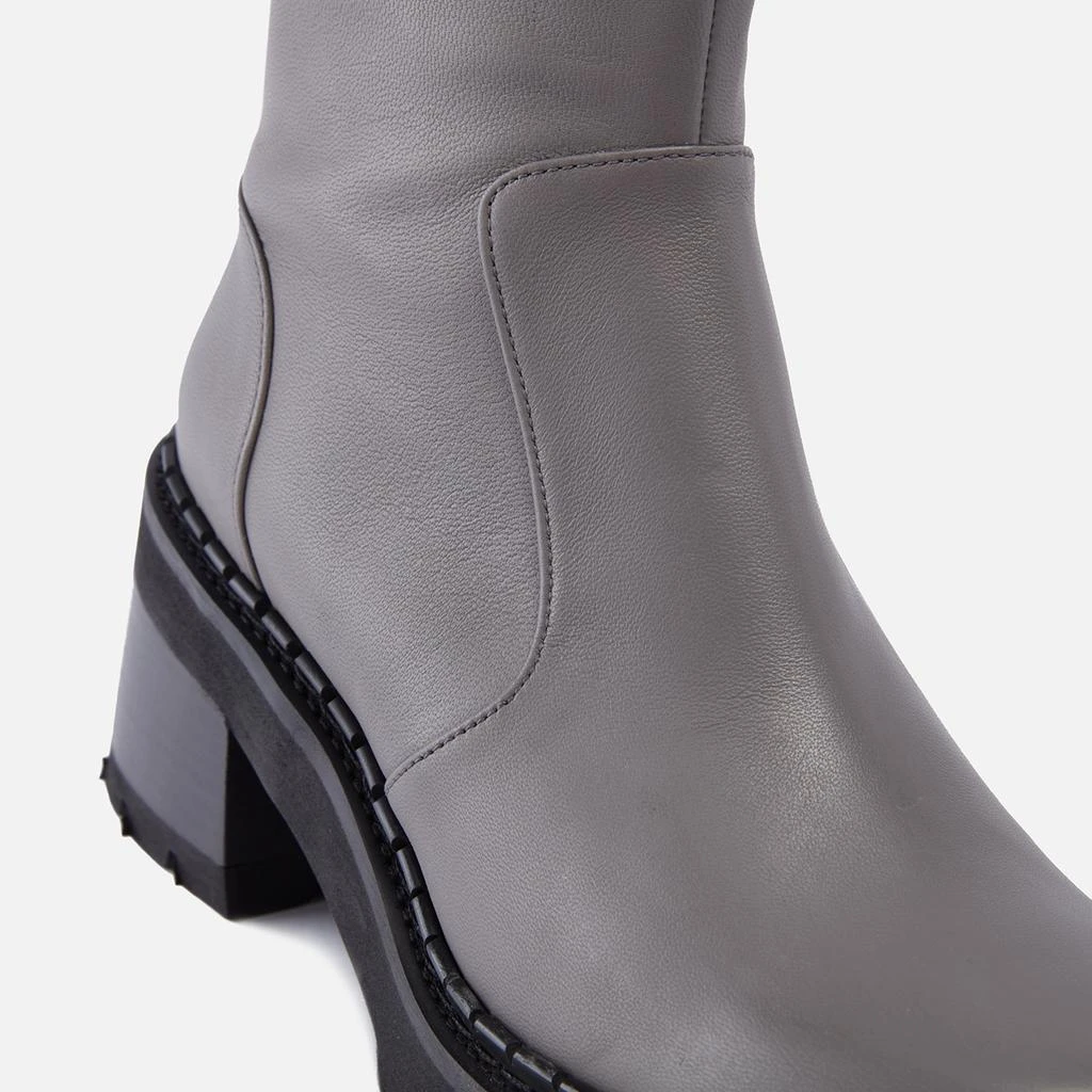 商品by FAR|Norris Leather Heeled Ankle Boots,价格¥1398,第4张图片详细描述