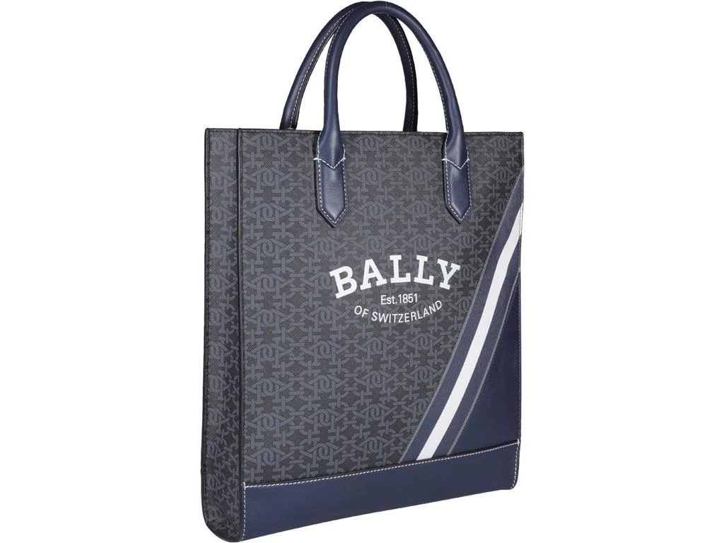 商品Bally|Bally Logo Printed Top Handle Bag,价格¥5097,第3张图片详细描述