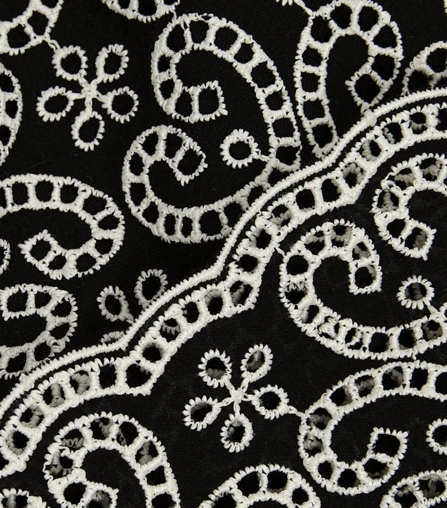 商品Sandro|Guipure Lace Mini Dress,价格¥2051,第5张图片详细描述