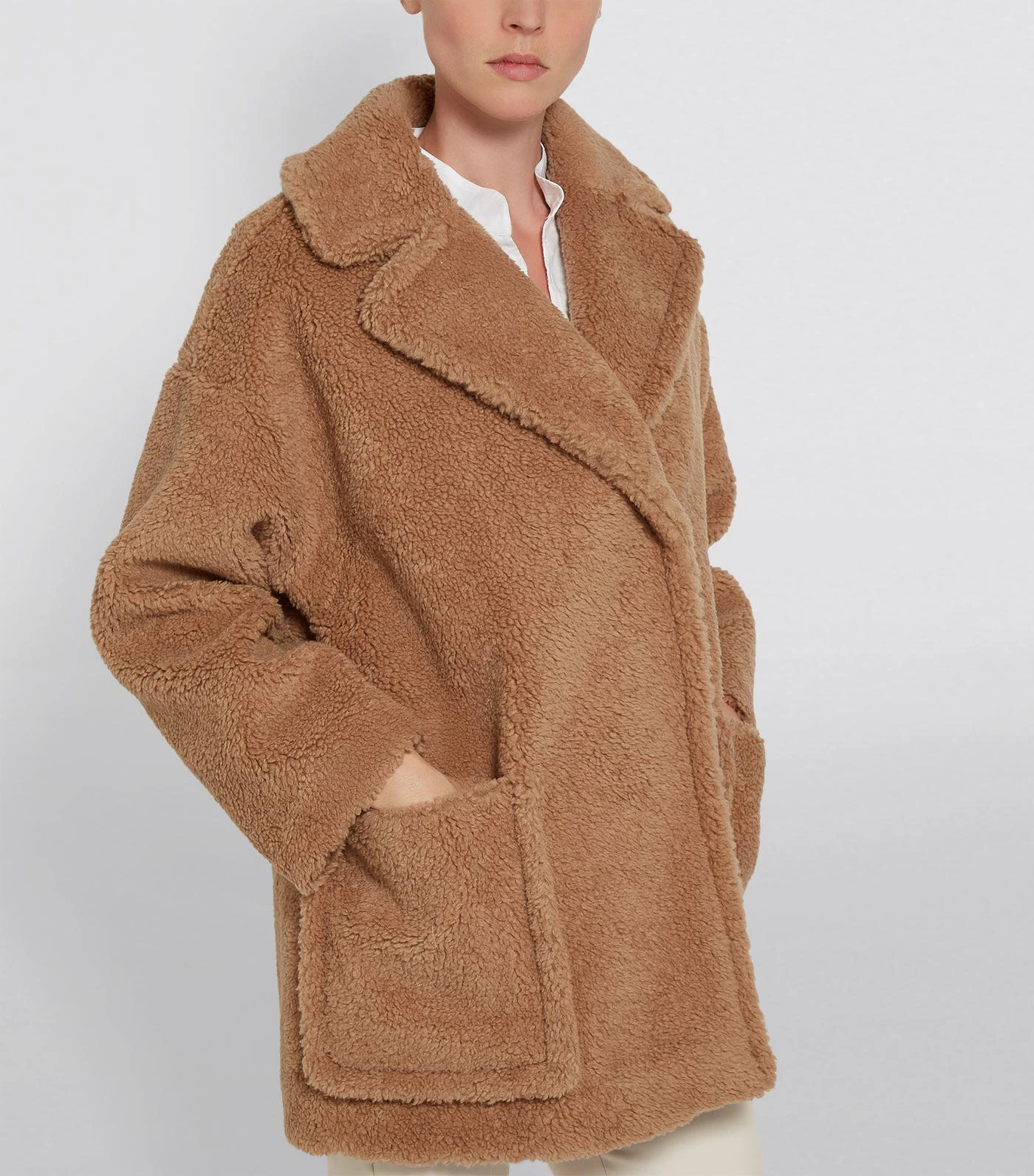 商品Max Mara|Affine Teddy Coat,价格¥7040,第3张图片详细描述