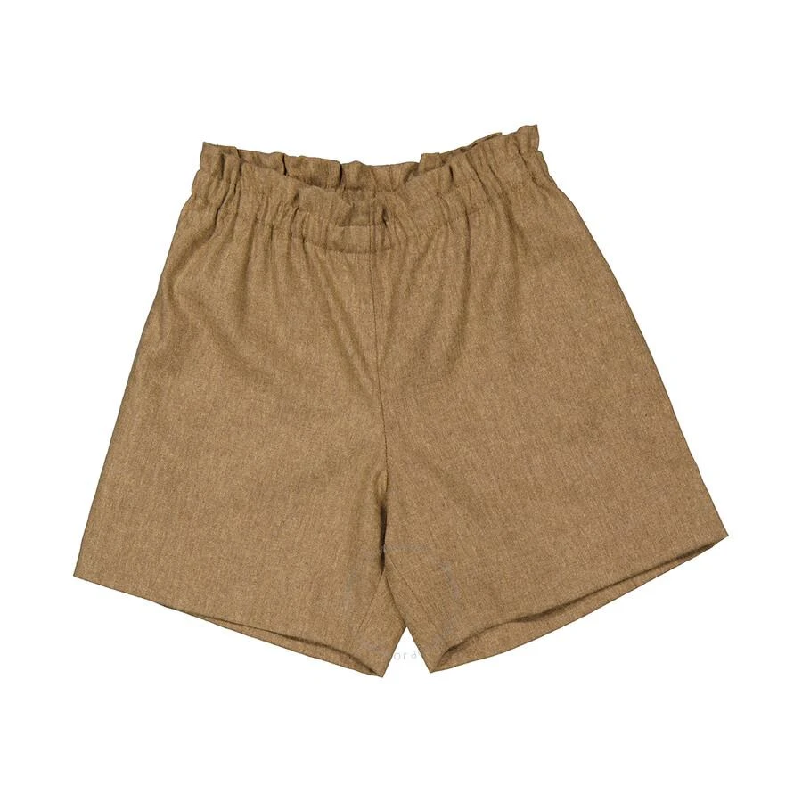 商品Bonpoint|Girls Hazelnut Milly Flannel Shorts,价格¥276,第1张图片