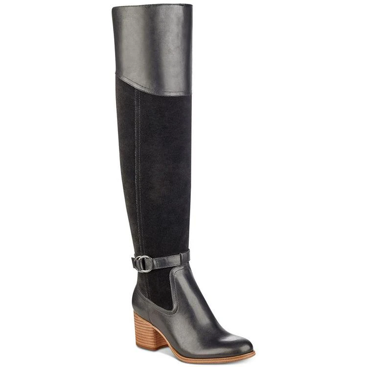 商品Marc Fisher|Eisa Over-The-Knee Block-Heel Boots,价格¥354,第1张图片