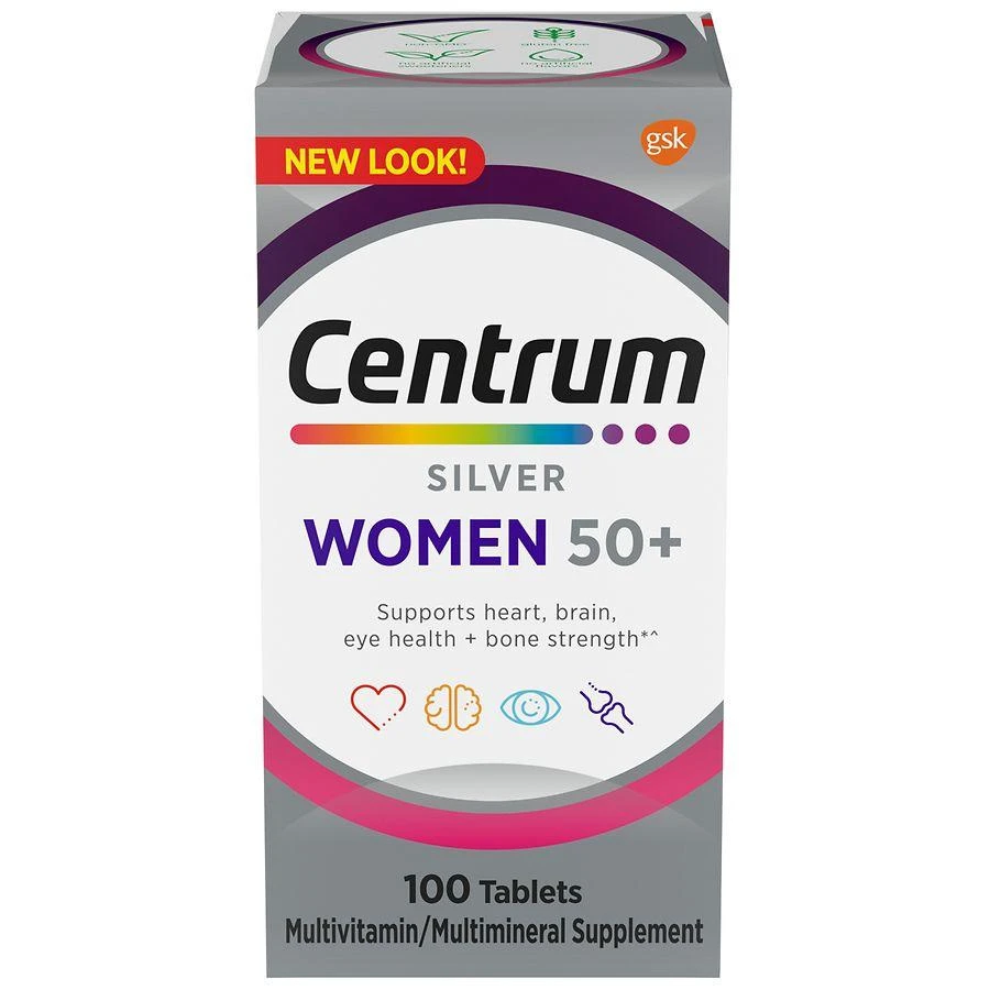 商品Centrum|Women 50+, Multivitamin & Multimineral Supplements Tablets,价格¥126,第1张图片详细描述