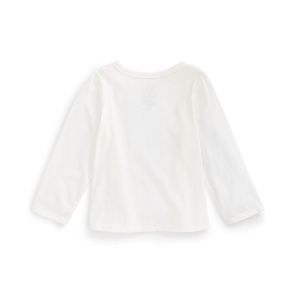 商品First Impressions|Baby Girls Bear Hugs T-Shirt, Created for Macy's,价格¥37,第4张图片详细描述
