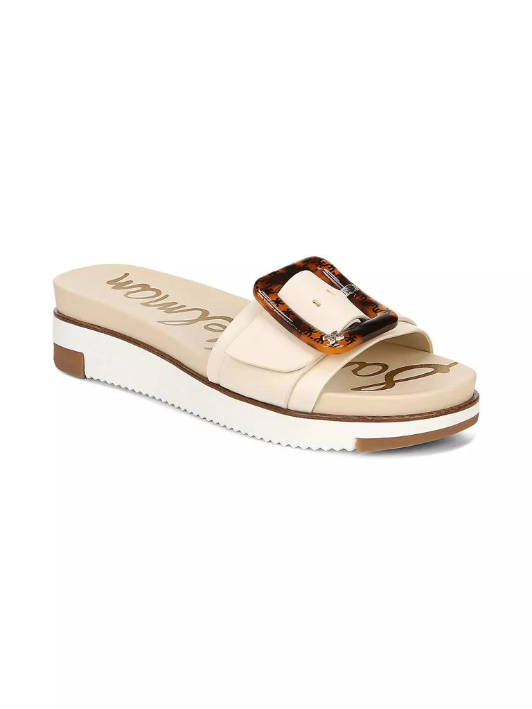 商品Sam Edelman|Ariane Leather Slides,价格¥224,第2张图片详细描述