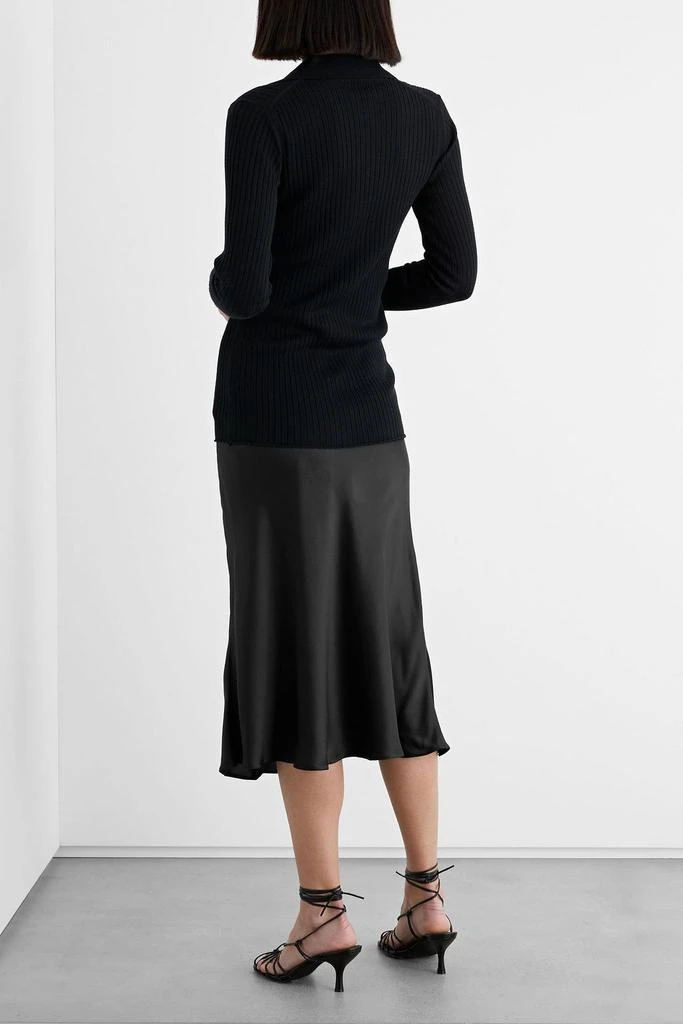 商品IRIS & INK|Mirabelle organic silk-satin midi skirt,价格¥781,第3张图片详细描述