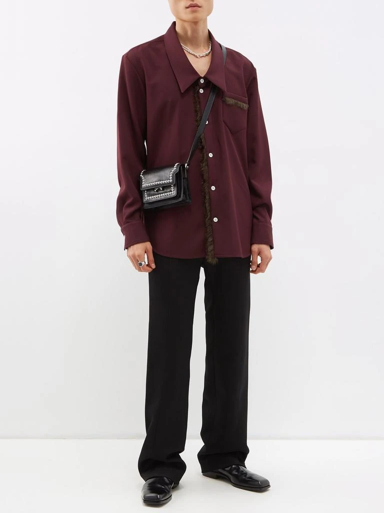 商品Namacheko|Omaro faux-fur-trim overshirt,价格¥1676,第2张图片详细描述
