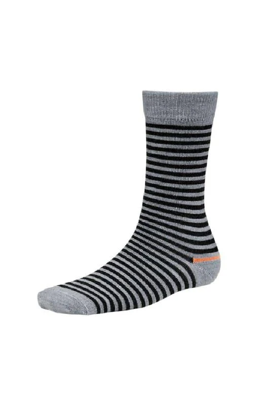 商品Timberland|Timberland Womens/Ladies Premium Wool Striped Socks (Gray Heather),价格¥128,第1张图片