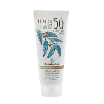 商品Australian Gold|Botanical Sunscreen Spf 50 Tinted Face Bb Cream,价格¥246,第1张图片