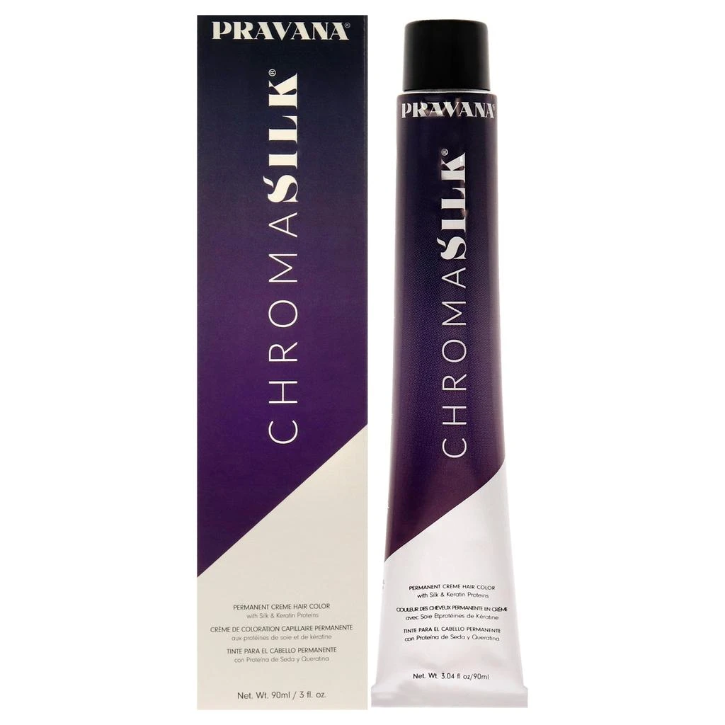商品Pravana|ChromaSilk Creme Hair Color - 6NTGV-6NT37 Dark Neutral Golden Violet Blonde by Pravana for Unisex - 3 oz Hair Color,价格¥130,第4张图片详细描述