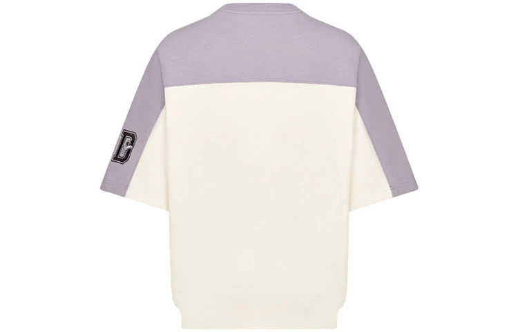 商品[国内直发] Dior|迪奥 季度新品 宽松套头短袖T恤 男款 拼色,价格¥3583,第5张图片详细描述