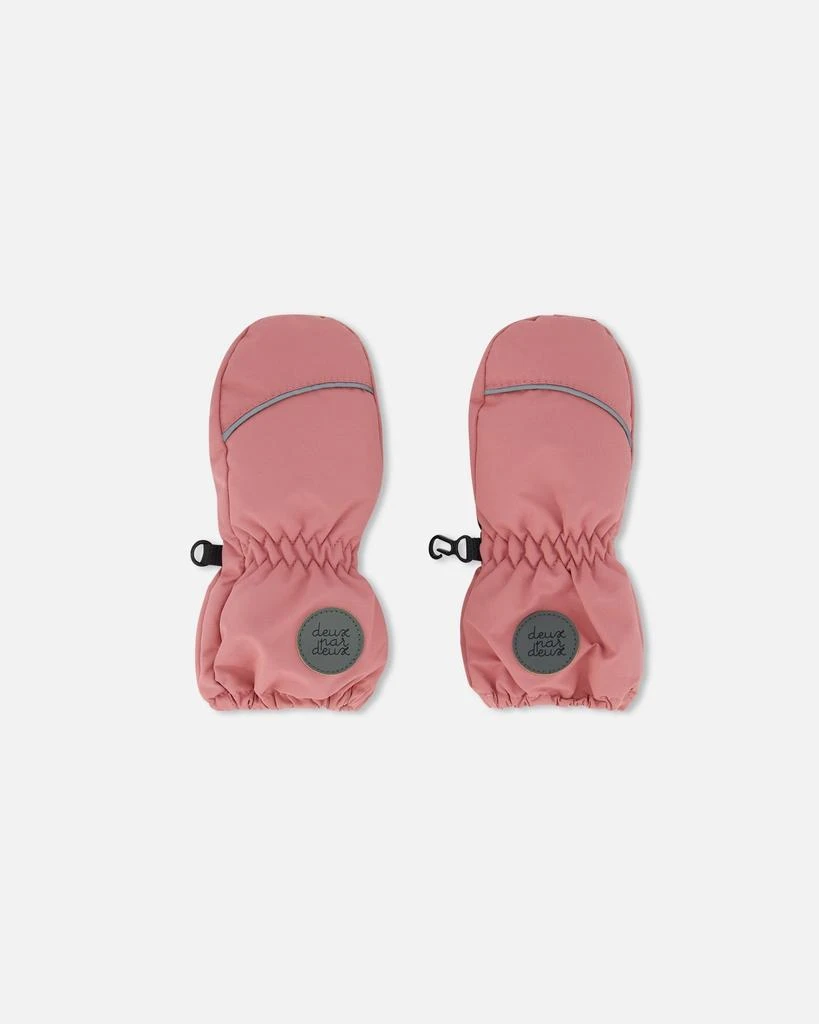 商品Deux par Deux|Baby Mittens Powder Pink,价格¥152,第1张图片