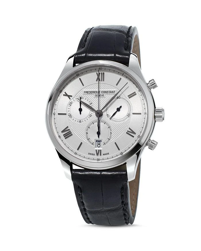 商品Frederique Constant|Classics Chrono Quartz Watch, 40mm,价格¥7399,第1张图片详细描述