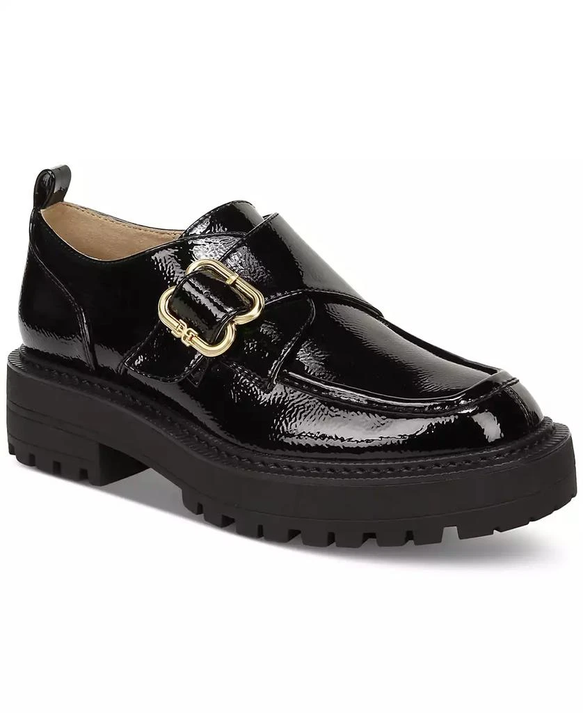 商品Sam Edelman|Women's Lora Platform Lug Sole Monk Strap Loafers,价格¥1123,第1张图片