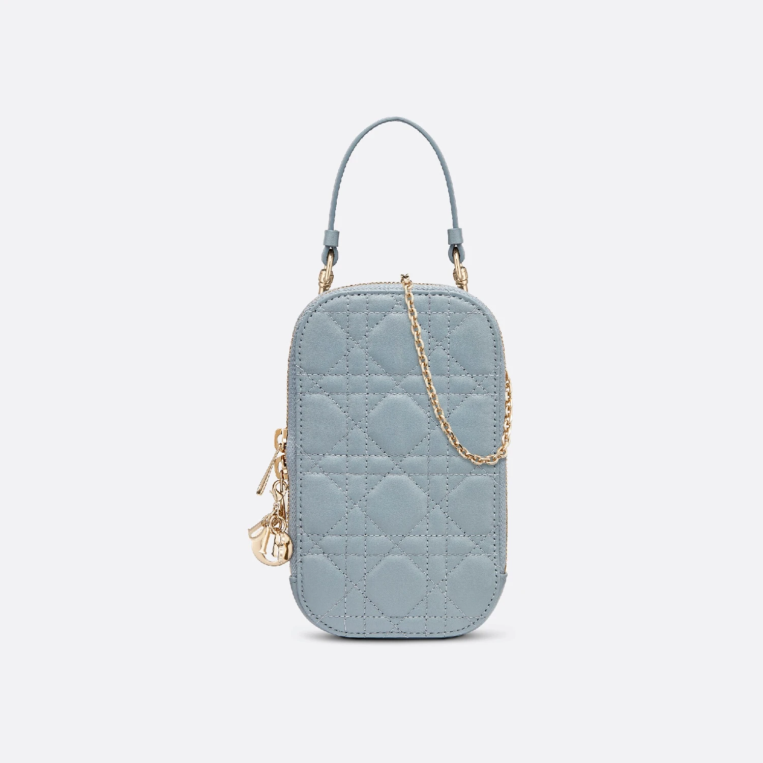商品Dior|【预售】 迪奥 25春夏 女士 手机包 Lady Dior Call'in Dior 手机袋 S0872ONMJ_M81B ,价格¥11023,第1张图片