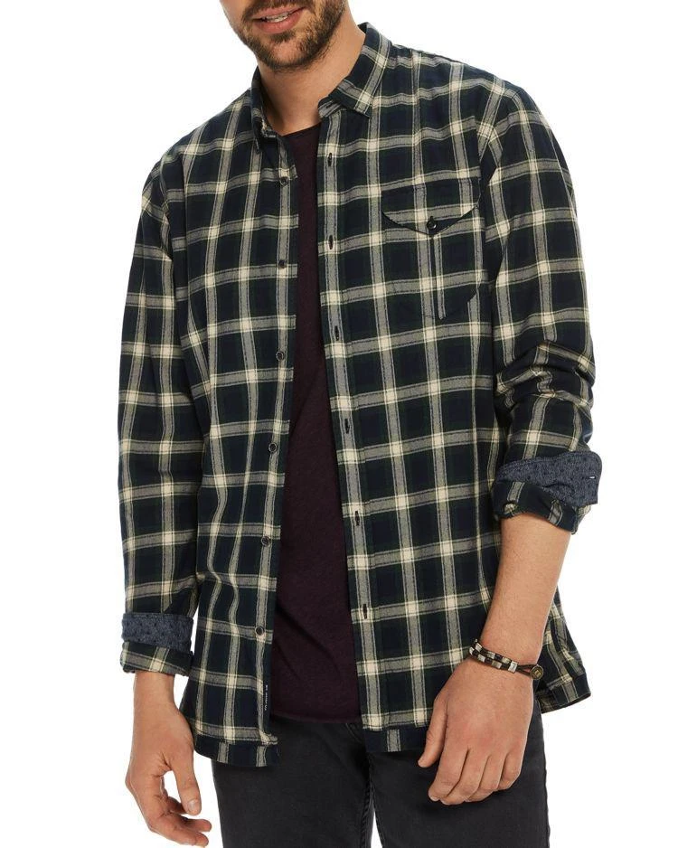 商品Scotch & Soda|Scotch & Soda Plaid Long Sleeve Button-Down Shirt,价格¥701,第1张图片
