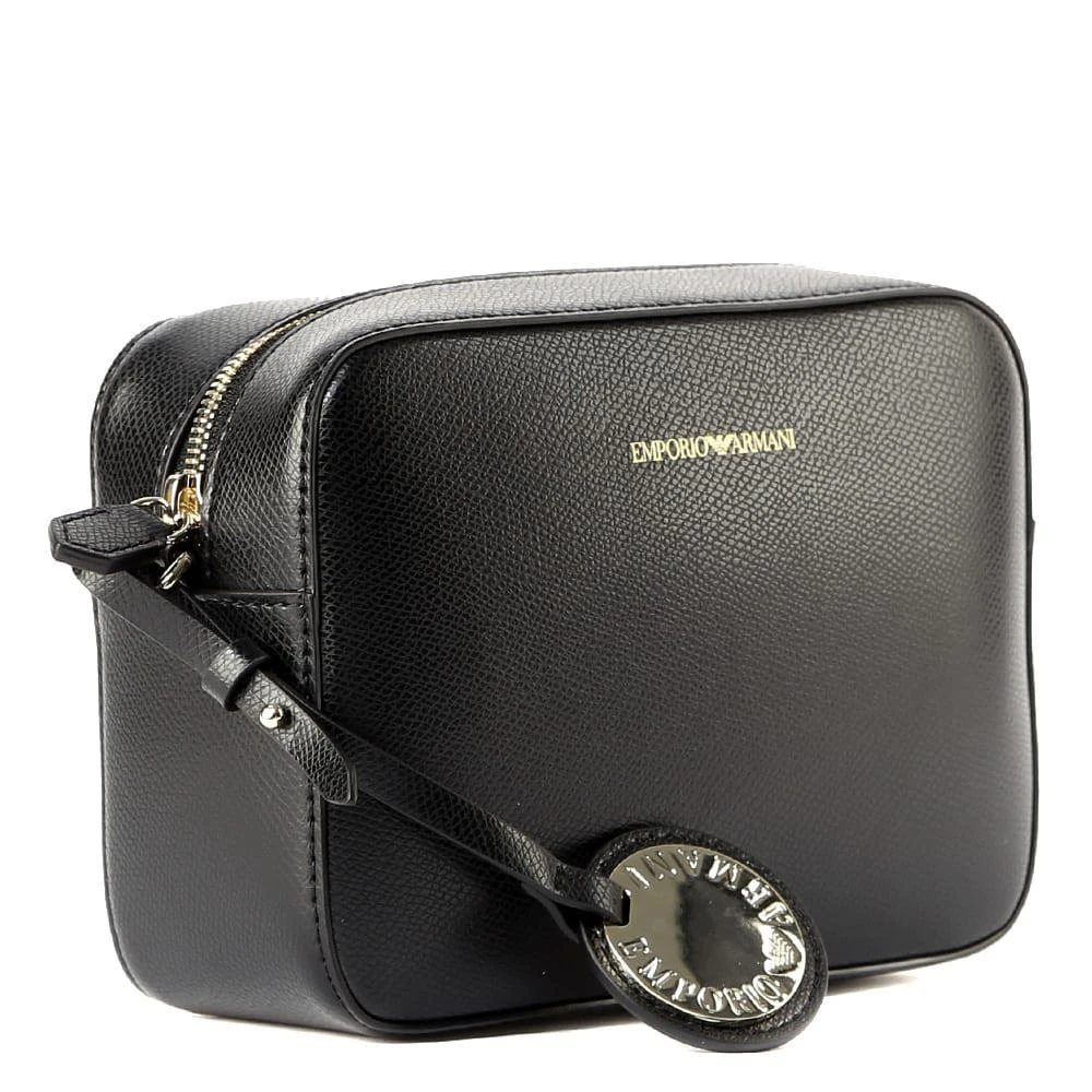 商品Emporio Armani|Black Pvc Bag With Pendant,价格¥1838,第2张图片详细描述