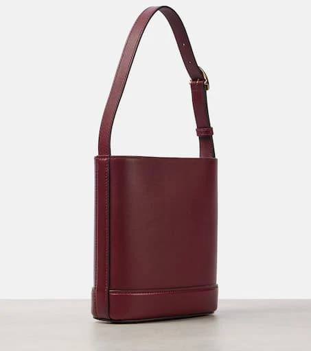 商品Gucci|Gucci 73 S号皮革水桶包,价格¥21285,第5张图片详细描述