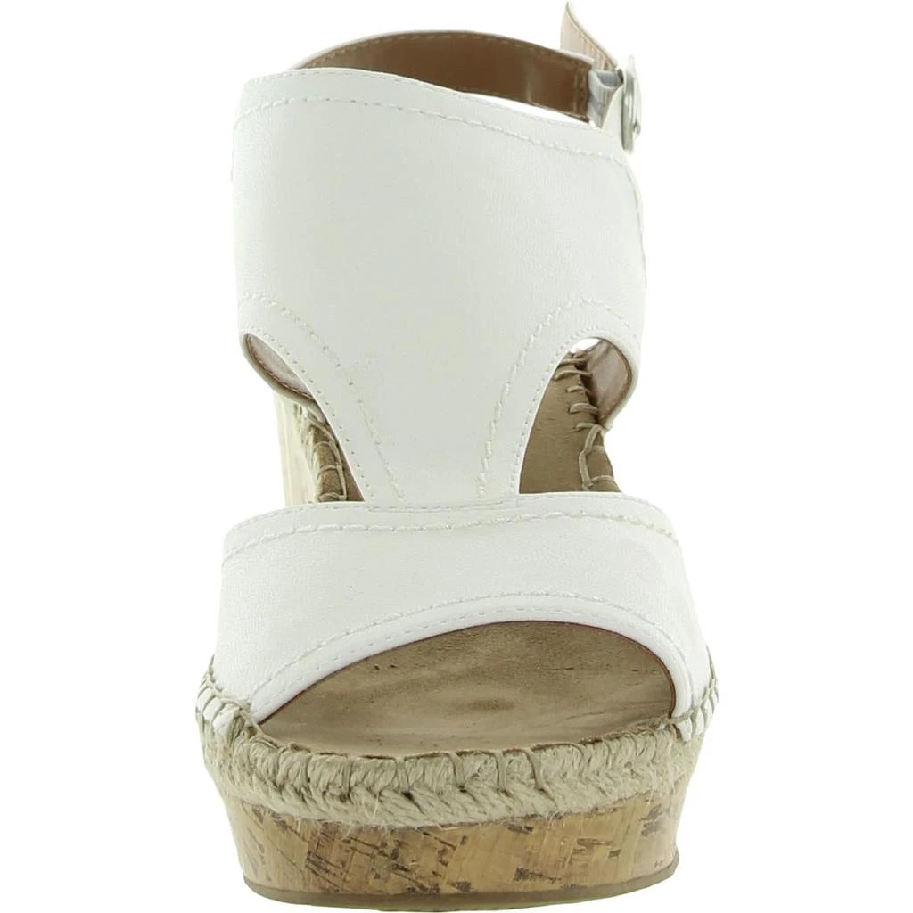商品Style & Co|Style & Co. Womens Ferann Padded Insole Cork Wedge Sandals,价格¥84,第4张图片详细描述