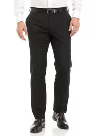 商品Van Heusen|Men's Flat Front Side Seam Pants,价格¥358,第1张图片