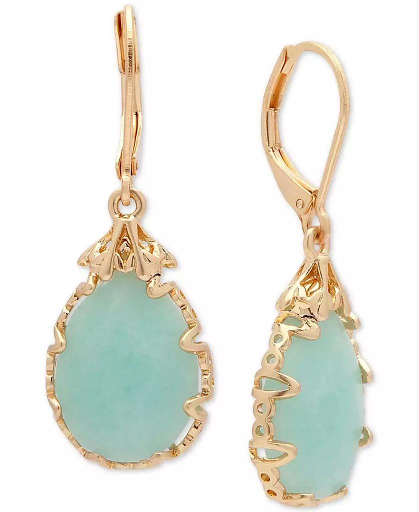 商品Lonna & Lilly|Gold-Tone Imitation Pearl Drop Earrings,价格¥164,第1张图片