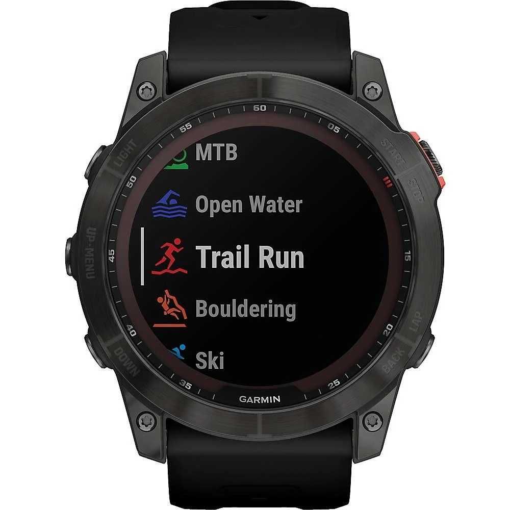 商品Garmin|Garmin Fenix 7X Solar Watch,价格¥6595,第3张图片详细描述