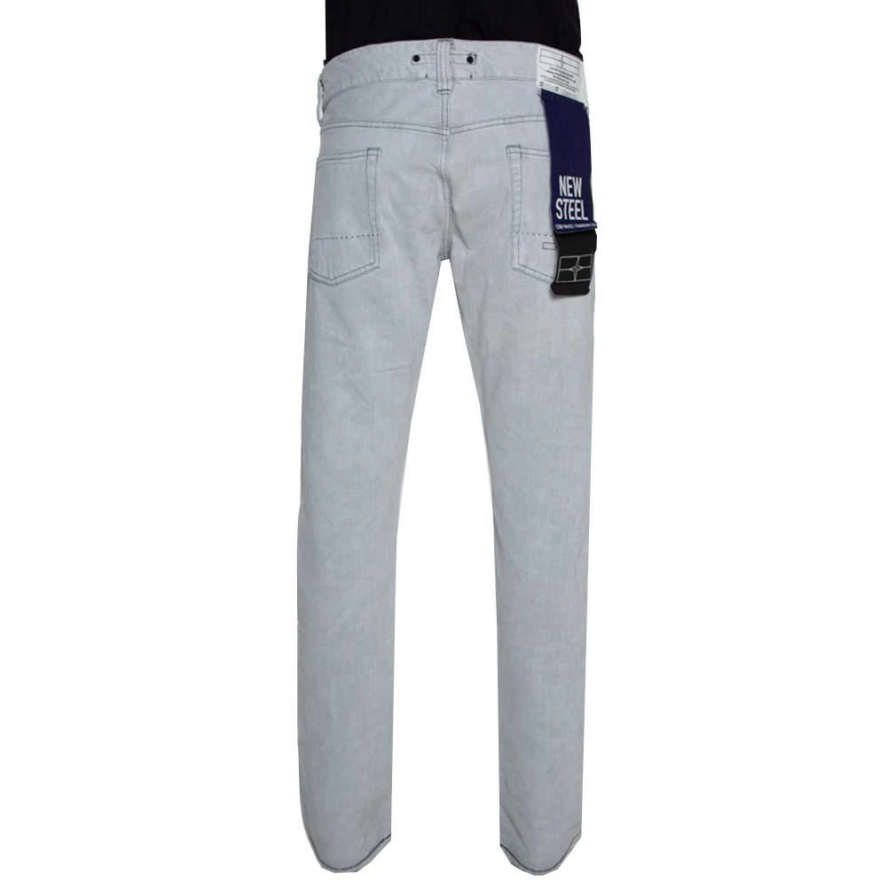 商品[二手商品] Stone Island|Stone Island Pale Grey Denim New Steel Narrow Leg Jeans S,价格¥953,第3张图片详细描述