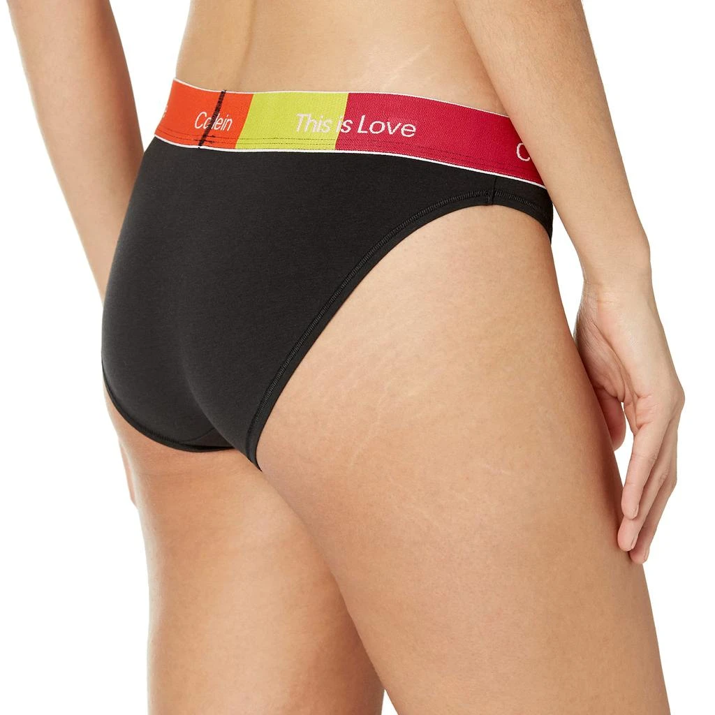 商品Calvin Klein|This Is Love Cotton Color-Block Bikini,价格¥116,第2张图片详细描述