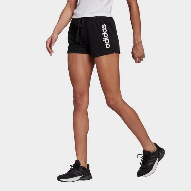 商品Adidas|Women's adidas Essentials Slim Logo Shorts,价格¥188,第1张图片