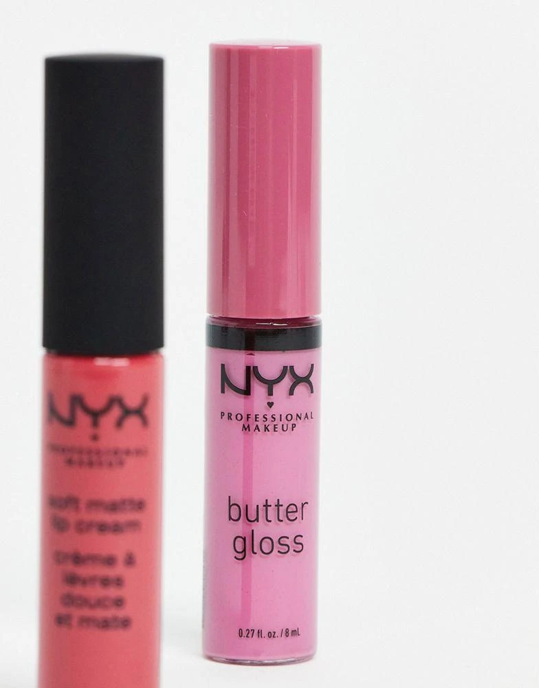 商品NYX Professional Makeup|NYX Professional Makeup Butter Gloss Lip Gloss - Eclair,价格¥64,第2张图片详细描述