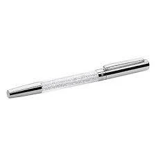 商品Swarovski|Swarovski Crystalline Stardust Black Rollerball Pen 5136534,价格¥288,第1张图片