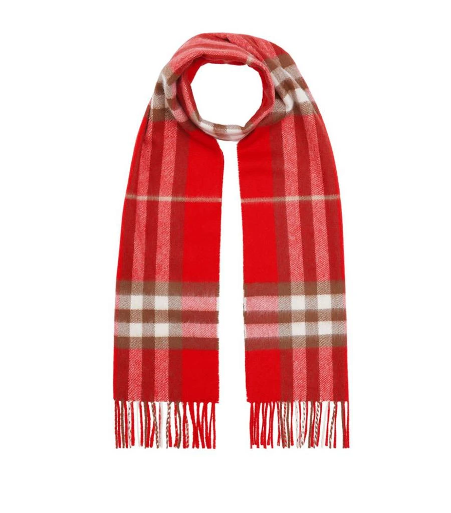 商品Burberry|The Classic Check Cashmere Scarf,价格¥3781,第1张图片