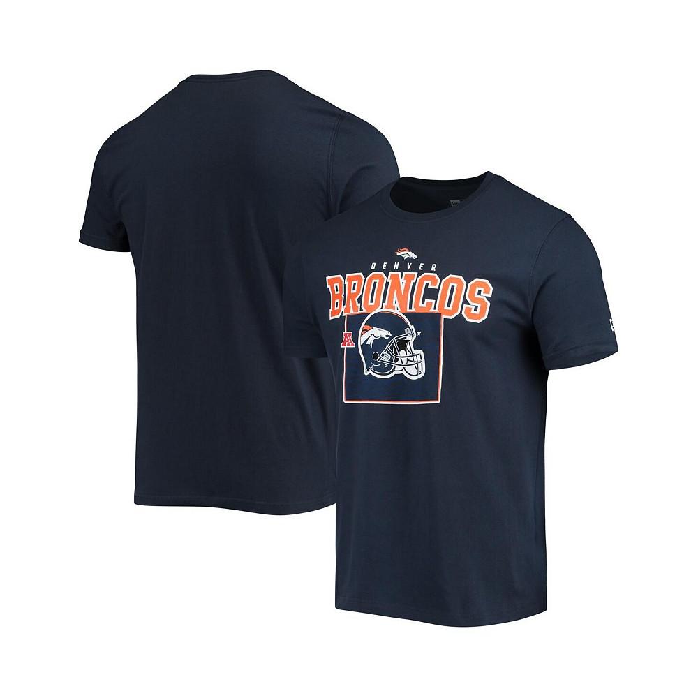 Men's Navy Denver Broncos Local Pack T-shirt商品第1张图片规格展示