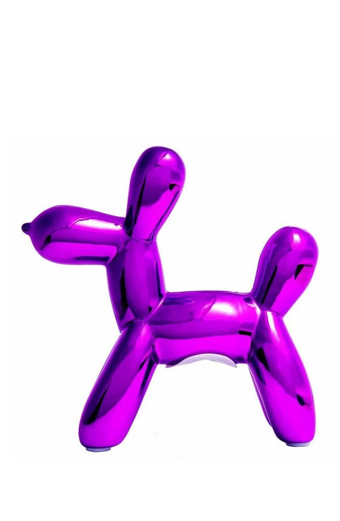 商品INTERIOR ILLUSIONS|Plus Purple Mini Balloon Dog Bank - 7.5" Tall,价格¥243,第1张图片