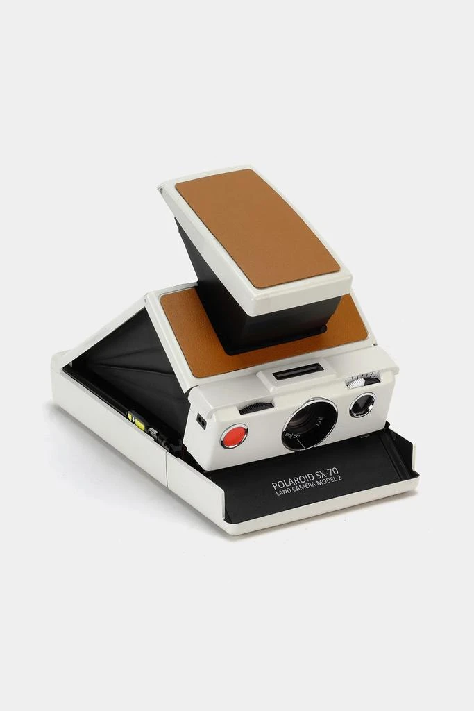 商品Polaroid|Vintage Polaroid SX-70 Model 2 White Instant Camera Refurbished by Retrospekt,价格¥3135,第1张图片