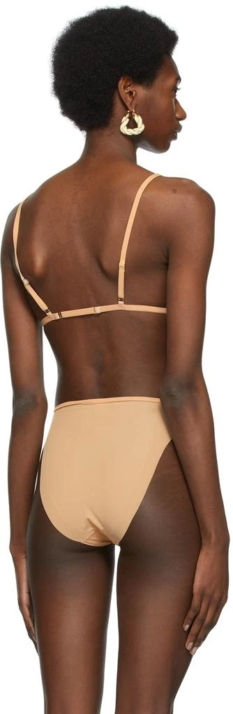 商品SKIMS|Beige Jelly Sheer Triangle Bralette,价格¥319,第3张图片详细描述