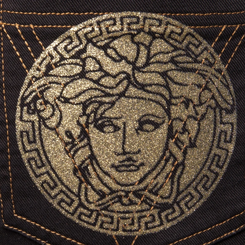 VERSACE 范思哲 女士黑色牛仔裤 A85443-A232772-A8008 商品